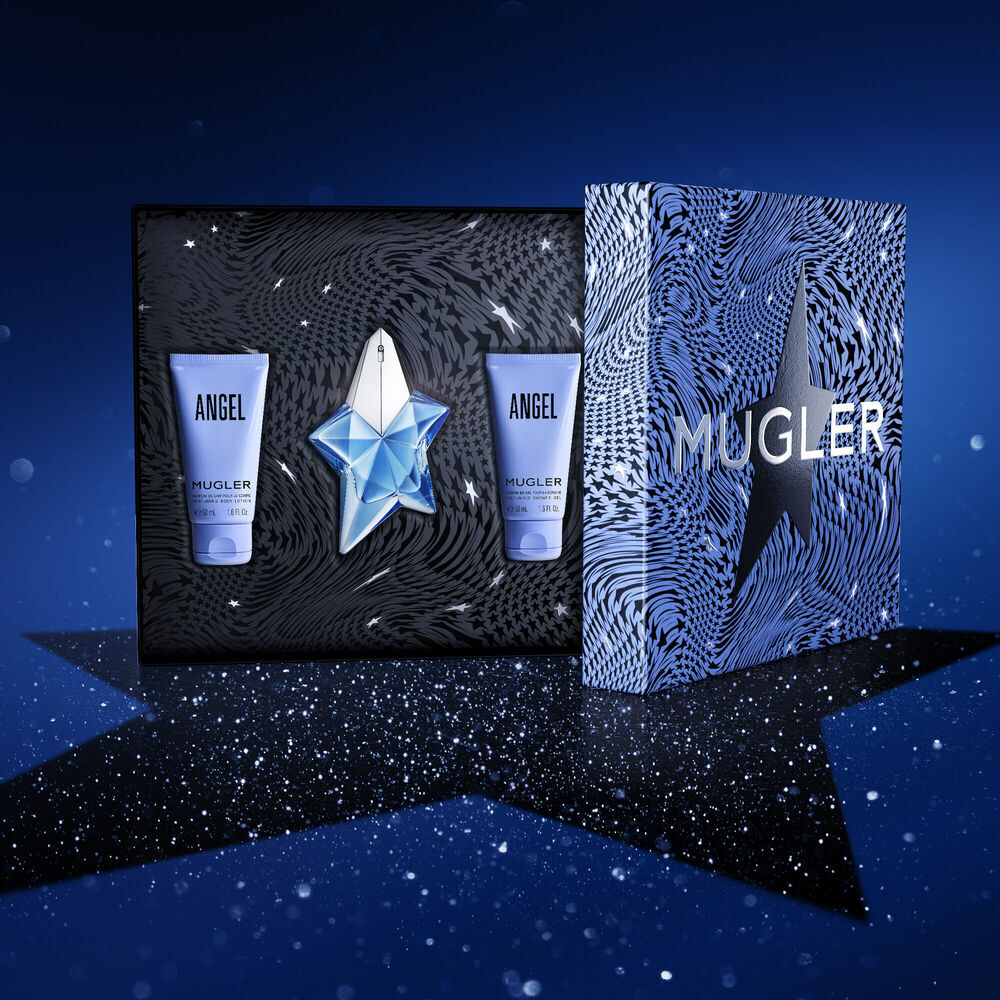 Mugler angel sales festive box