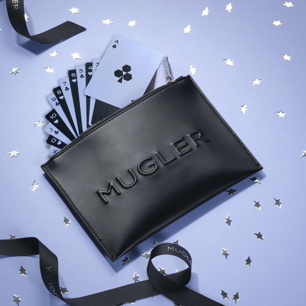 Mugler Playing Cards & Pouch