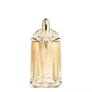 Alien Goddess perfume bottle on a light gray background