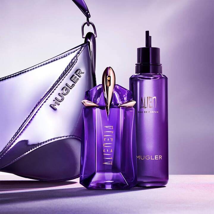 Alien perfume purple bottle sale