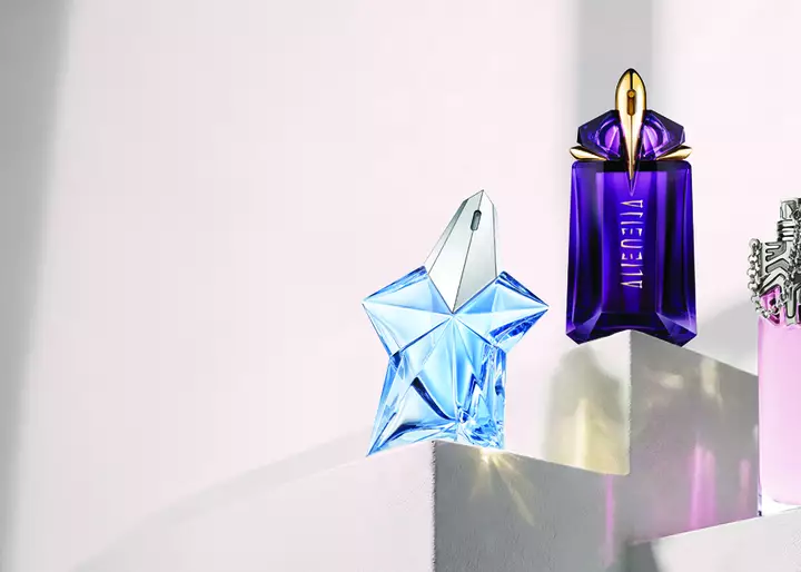 Mugler Angel, Alien and Womanity on a podium