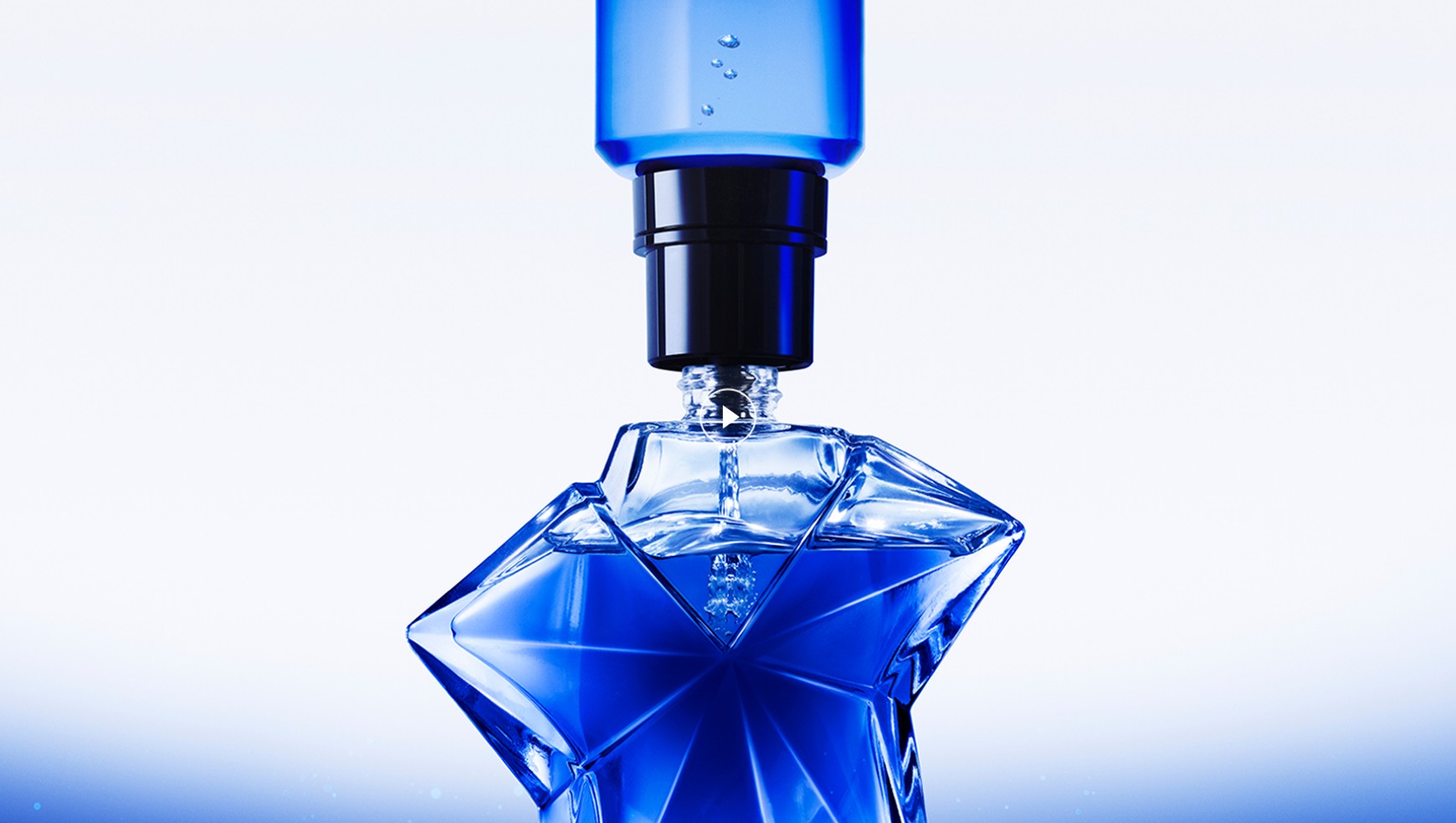 Blue Star Star Shaped Perfume Bottle Angel Stellar Eau De Parfum